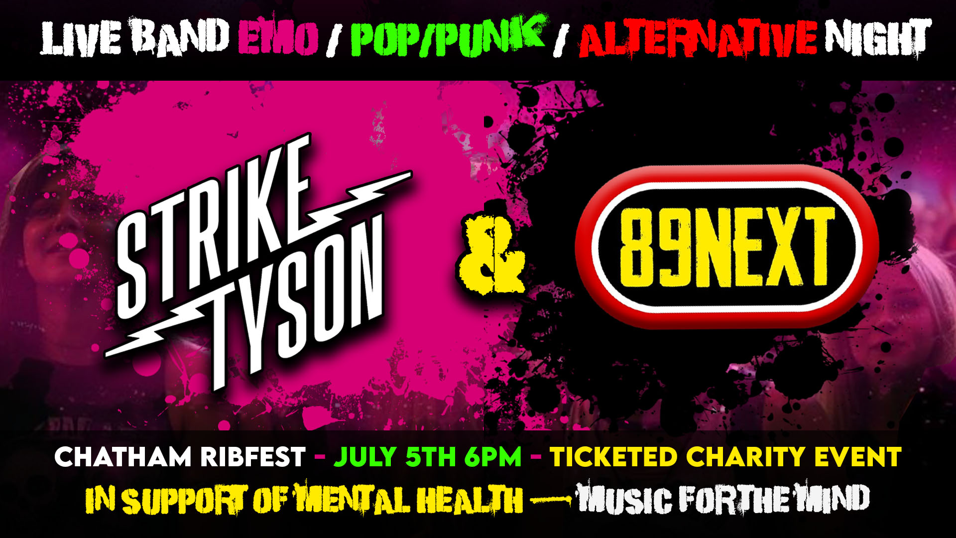 Pop Punk , Alternative , Emo Night