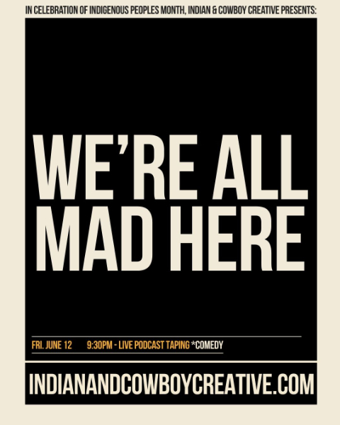 We're All Mad Here -Live Podcast Recording 