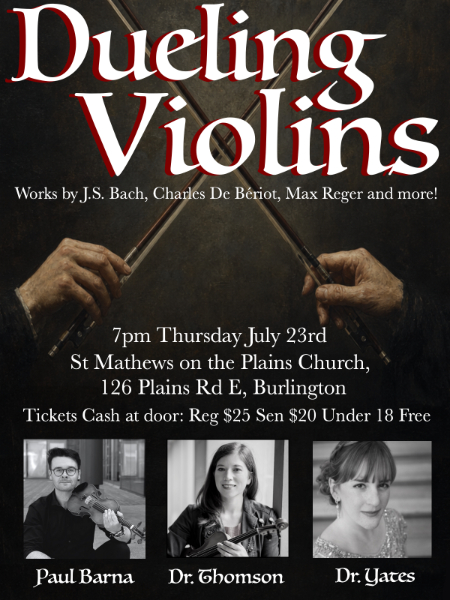 Dueling Violinists